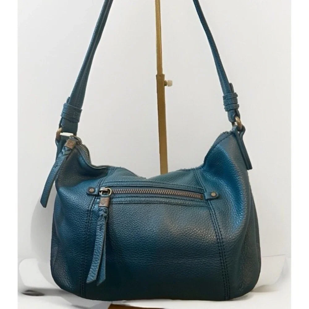 The‎ sak Sequoia leather handbag hobo Purse Turquoise Smaller Version